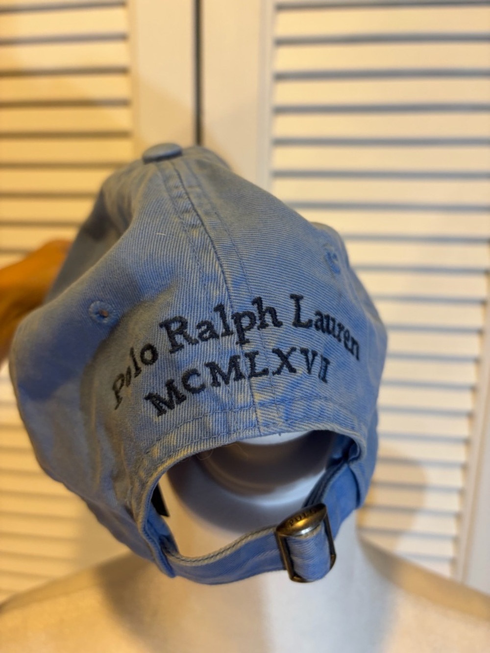 Polo by Ralph Lauren Light Blue Polo Player Baseball Cap - Picture 4 of 7